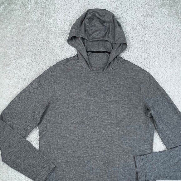 Lululemon Switch It Up Pullover Hoodie Heather Gray Lightweight - Picture 5 of 7